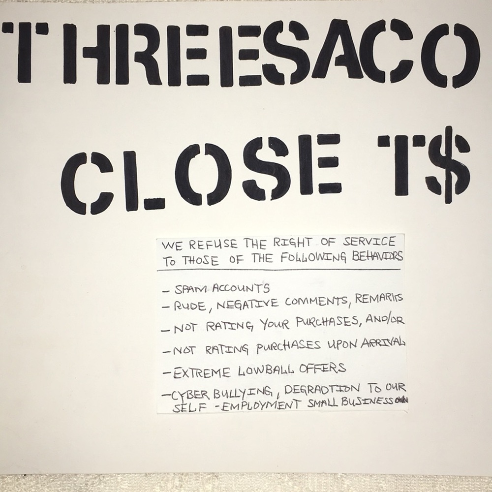 How to: Rules of Threesaco Closet